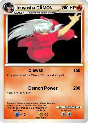 Pokemon Inuyasha DÄMON