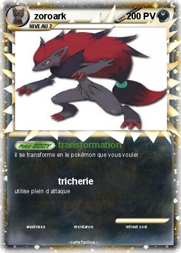 Pokemon zoroark