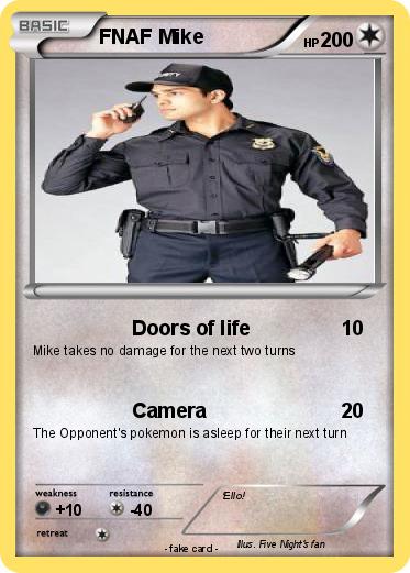 Pokemon FNAF Mike