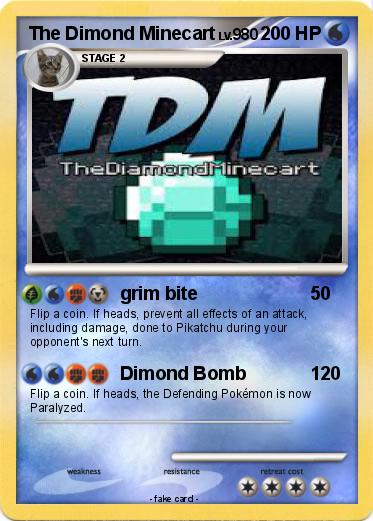 Pokemon The Dimond Minecart