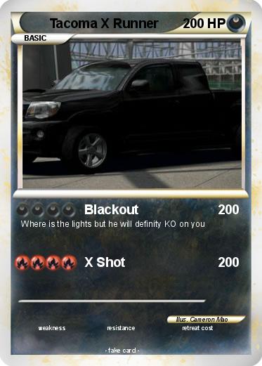 Pokemon Tacoma X Runner