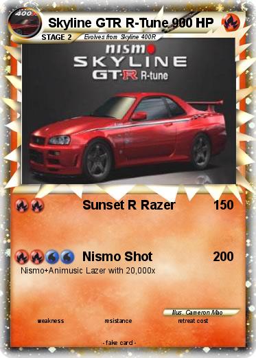 Pokemon Skyline GTR R-Tune 900 HP