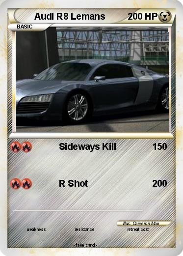 Pokemon Audi R8 Lemans