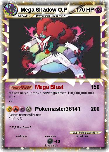 Pokemon Mega Shadow O.P