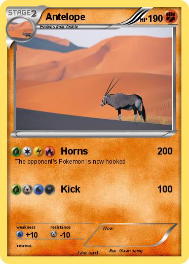 Pokemon Antelope