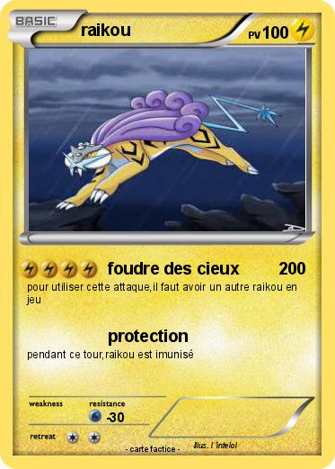 Pokemon raikou
