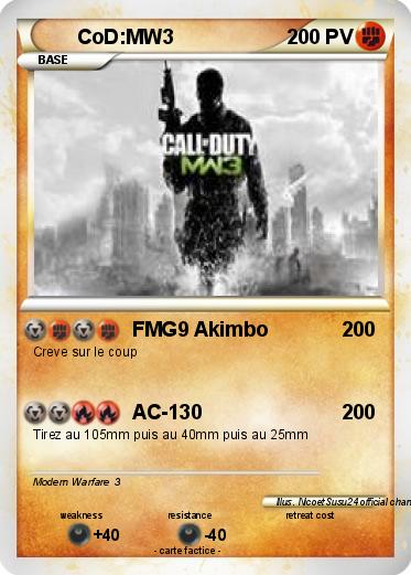Pokemon CoD:MW3