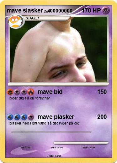 Pokemon mave slasker