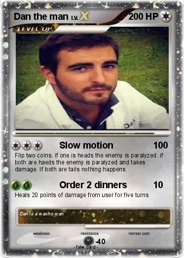 Pokemon Dan the man