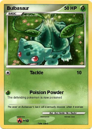 Pokemon Bulbasaur