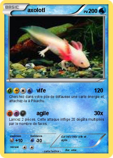 Pokemon axolotl
