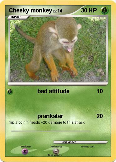 Pokemon Cheeky monkey