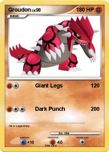 Pokemon Groudon