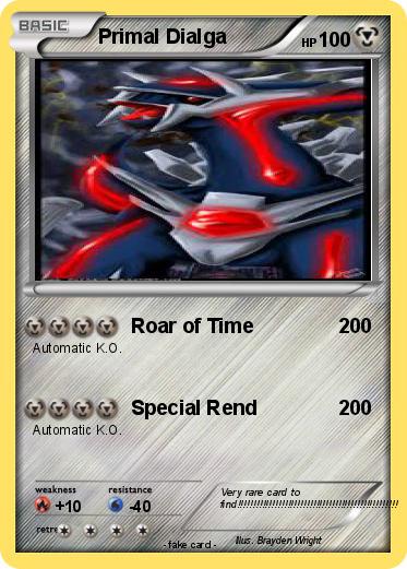 Pokemon Primal Dialga