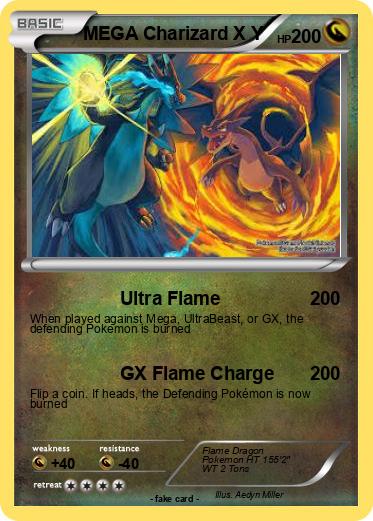 Pokemon MEGA Charizard X Y