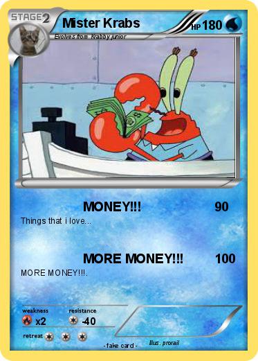 Pokemon Mister Krabs