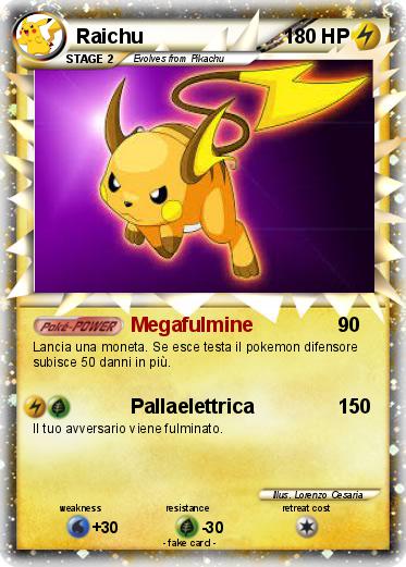 Pokemon Raichu