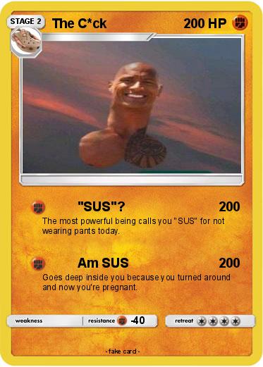 Pokemon The C*ck