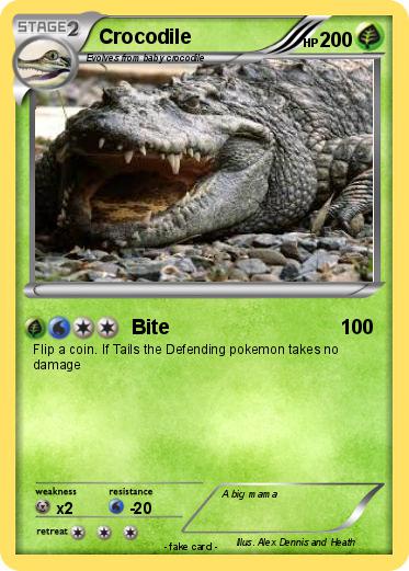 Pokemon Crocodile