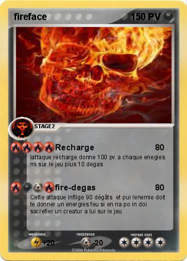 Pokemon fireface