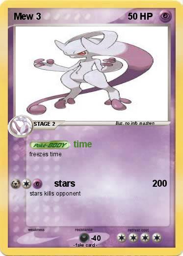 Pokemon Mew 3