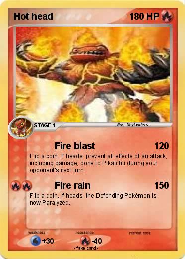 Pokemon Hot head