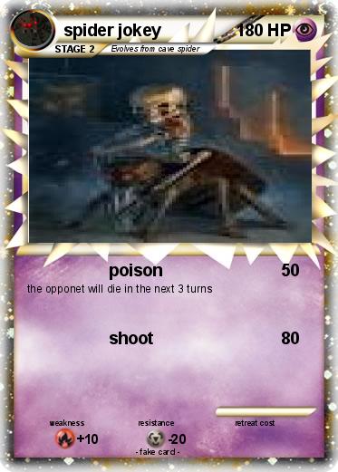 Pokemon spider jokey
