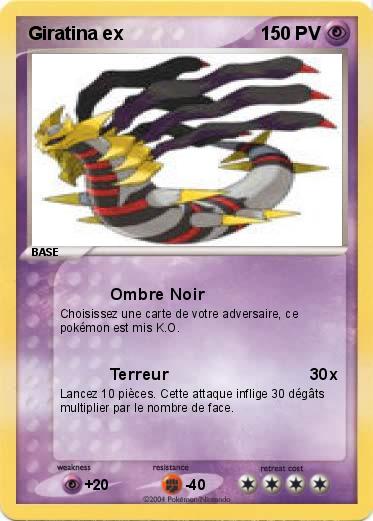 Pokemon Giratina ex