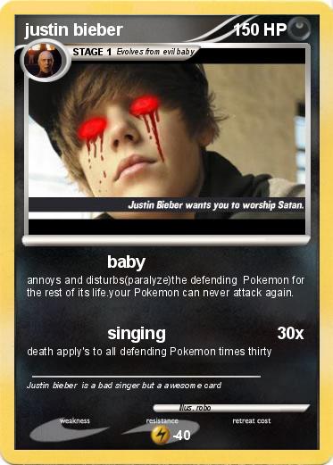 Pokemon justin bieber