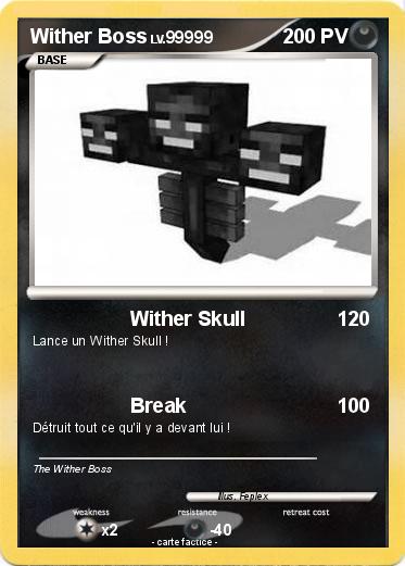 Pokemon Wither Boss