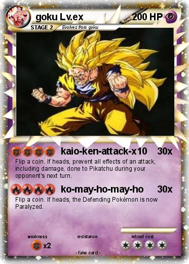 Pokemon goku Lv.ex