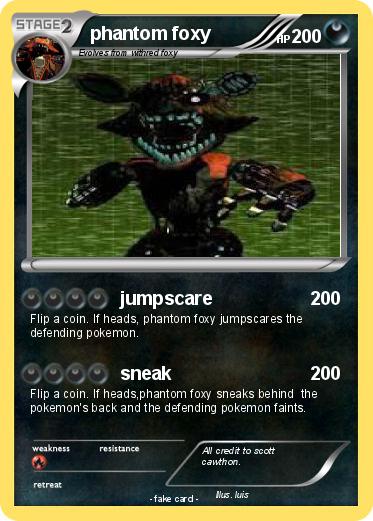 Pokemon phantom foxy