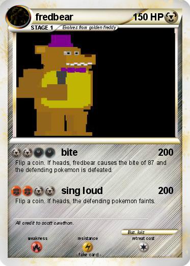 Pokemon fredbear