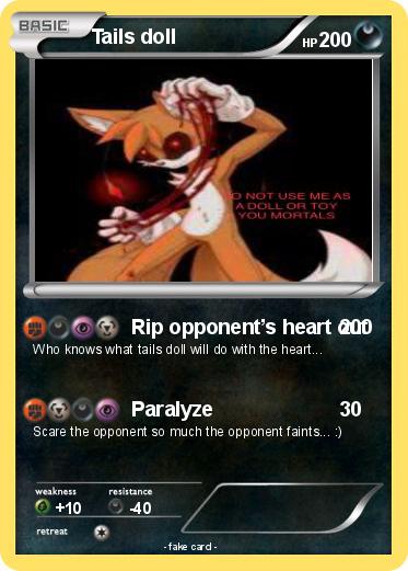 Pokemon Tails doll