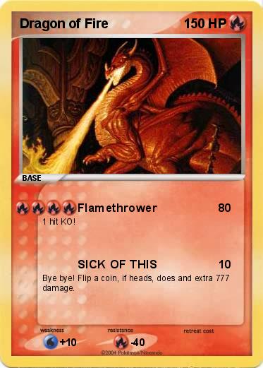 Pokemon Dragon of Fire