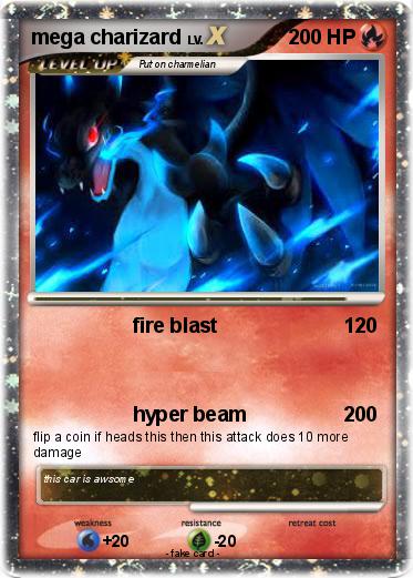 Pokemon mega charizard