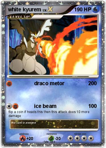 Pokemon white kyurem