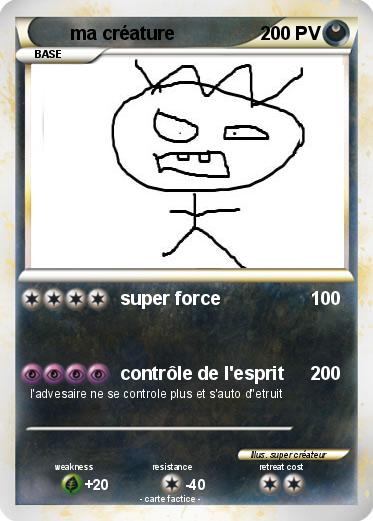 Pokemon ma créature