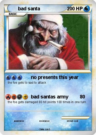 Pokemon bad santa