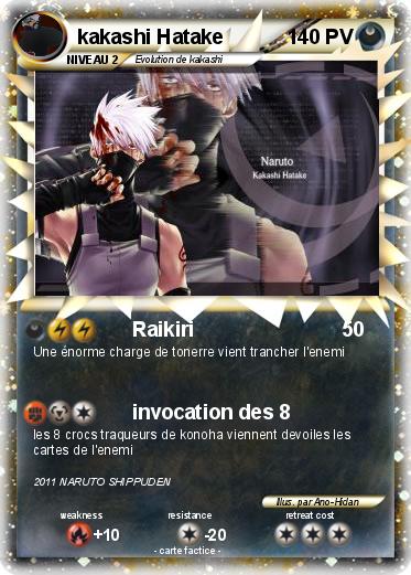 Pokemon kakashi Hatake
