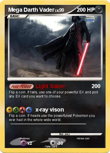 Pokemon Mega Darth Vader