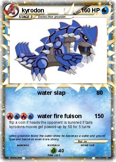 Pokemon kyrodon