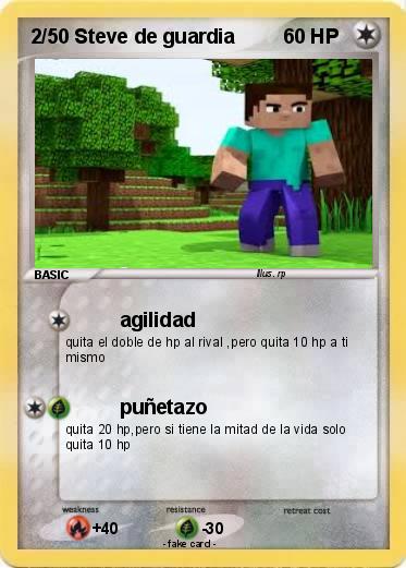 Pokemon 2/50 Steve de guardia