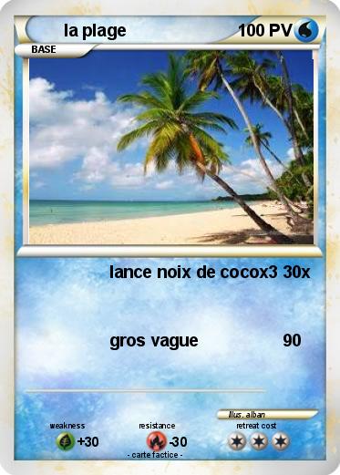 Pokemon la plage