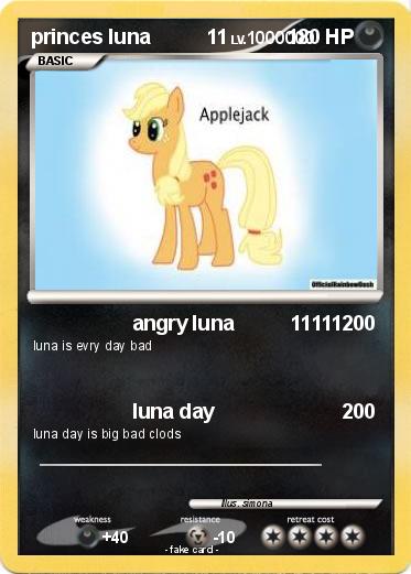 Pokemon princes luna          11