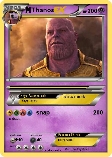 Pokemon Thanos