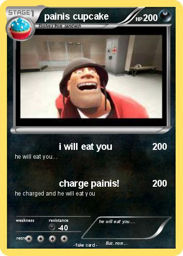 Pokemon painis cupcake