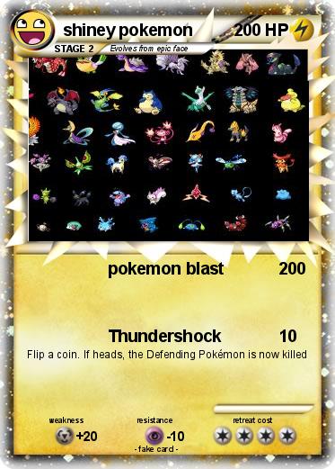 Pokemon shiney pokemon