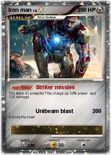 Pokemon Iron man