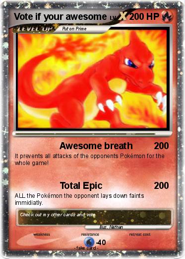 Pokemon Vote if your awesome